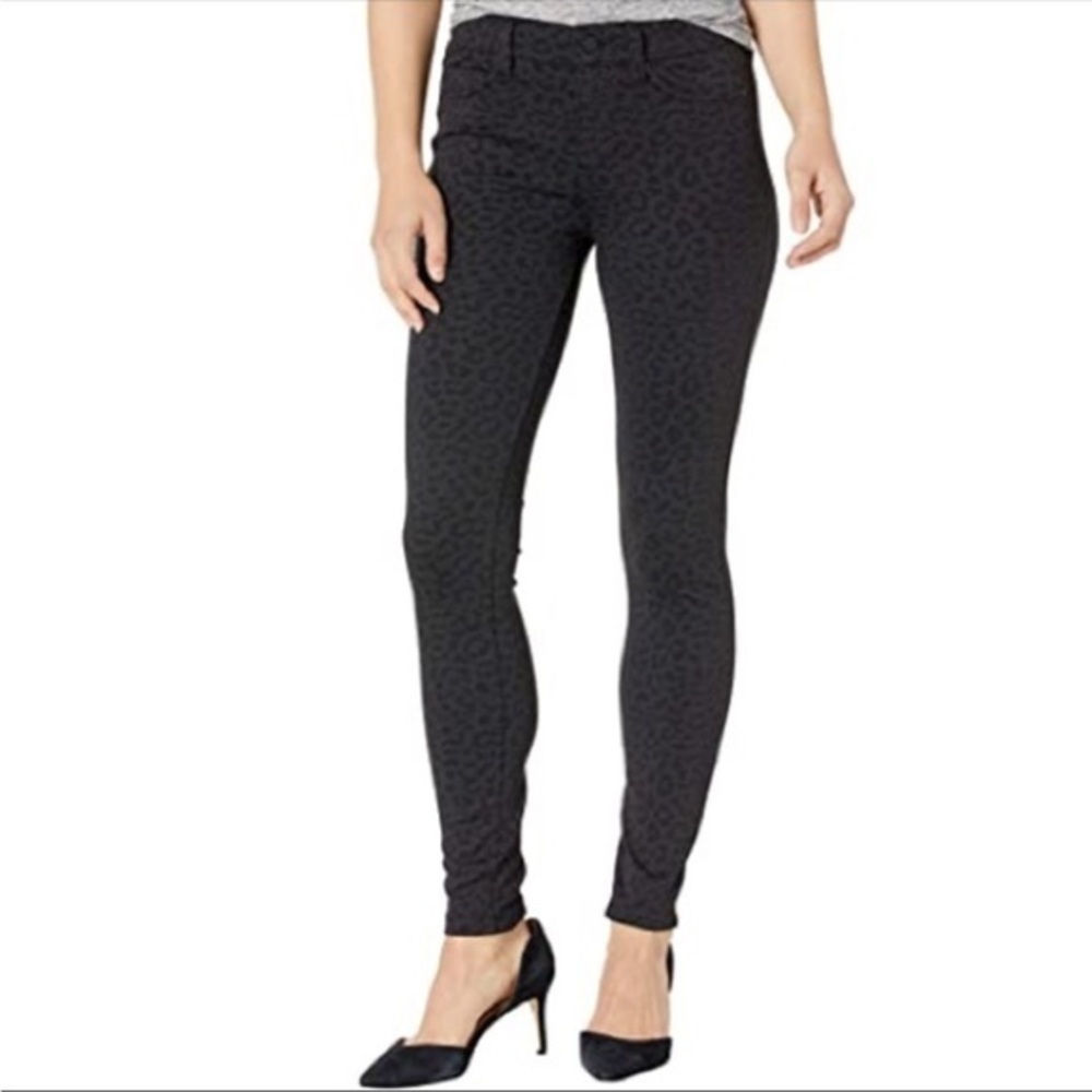Liverpool NWT Madonna Black Charcoal Cheetah Print‎ Leggings 0/25